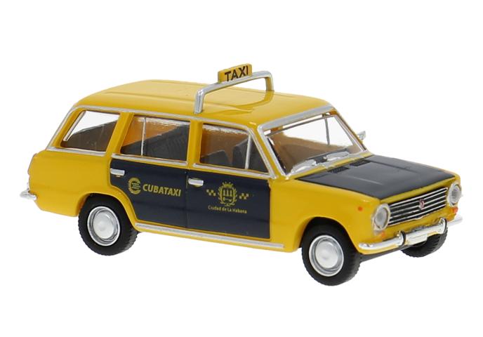 Brekina 27265 Lada 2102 Kombi, 1971, Taxi Havanna, 1:87