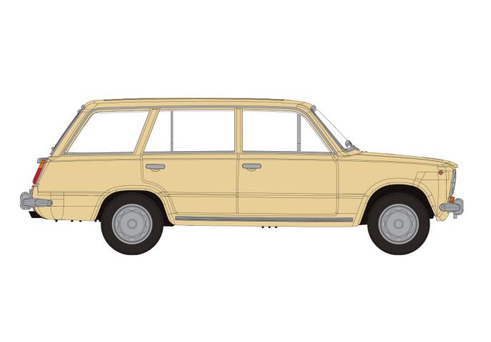 Brekina 27267 Lada 2102 Kombi, beige, 1971, 1:87