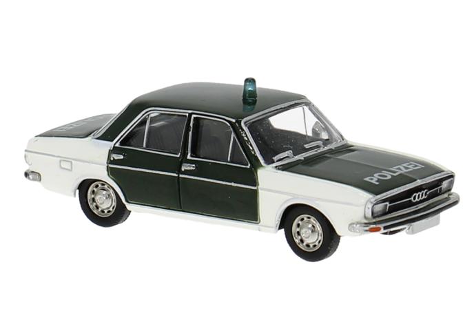 Brekina 28228 Audi 100 (C1), 1969, Polizei