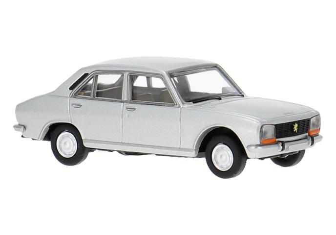 Brekina 29124 Peugeot 504, silber, 1968