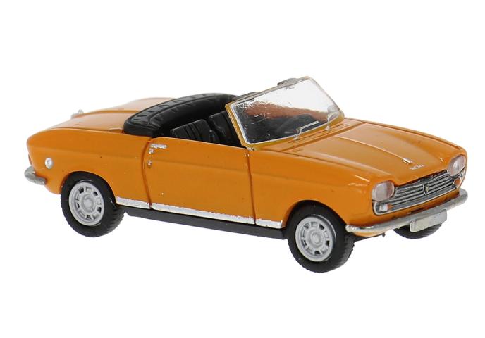 Brekina 29181 Peugeot 204 Cabriolet, orange, 1967