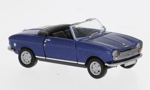 Brekina 29183 Peugeot 204 Cabriolet, dunkelblau, 1967