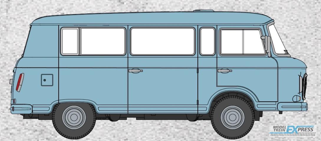 Brekina 30042 Barkas B1000 Bus, graublau