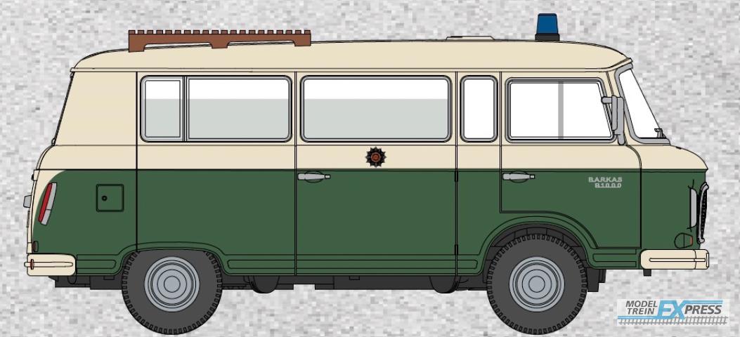 Brekina 30044 Barkas B1000 Bus der Volkspolizei