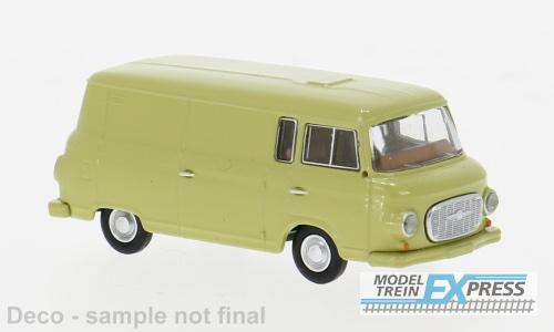 Brekina 30123 Barkas B1000 Kasten in grünbeige