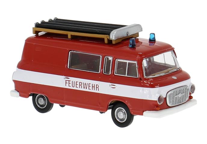 Brekina 30234 Barkas B 1000 Halbbus, 1960, Feuerwehr