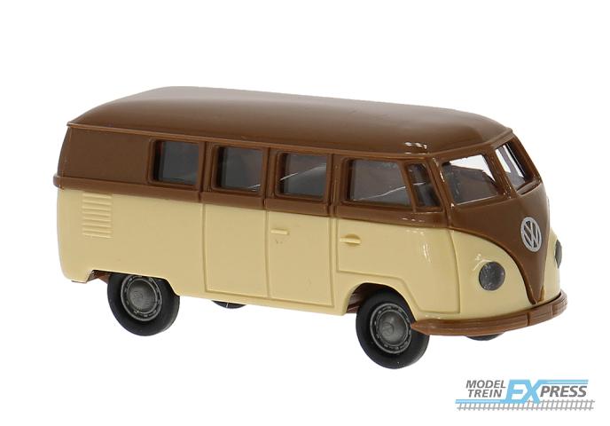 Brekina 31033 VW T1a Kombi, braun/beige -Economy-