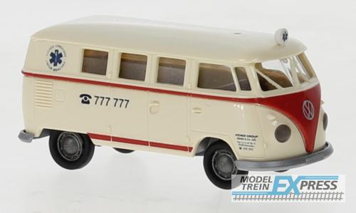 Brekina 31619 VW T1b Kombi 1960, Ambulanz Aicher,