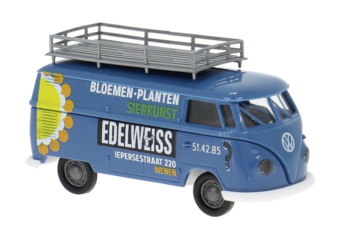 Brekina 32311 VW T1b Kasten, 1960, Edelweiss Bloemen