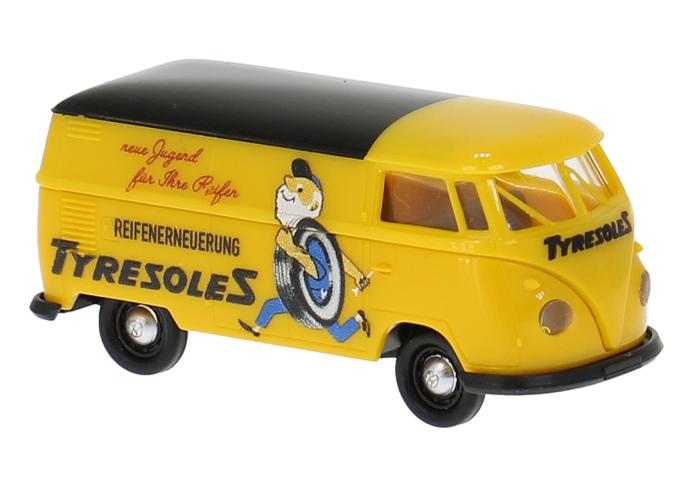 Brekina 32314 VW T1b Kasten, 1960, Tyresoles