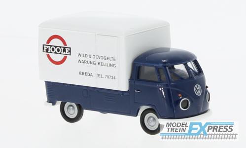 Brekina 32874 VW T1b Großraum-Koffer 1960, Fioole,