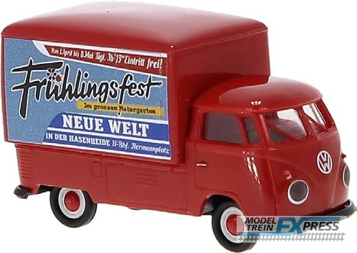 Brekina 32877 VW T1b Großraumkoffer "Frühlingsfest"