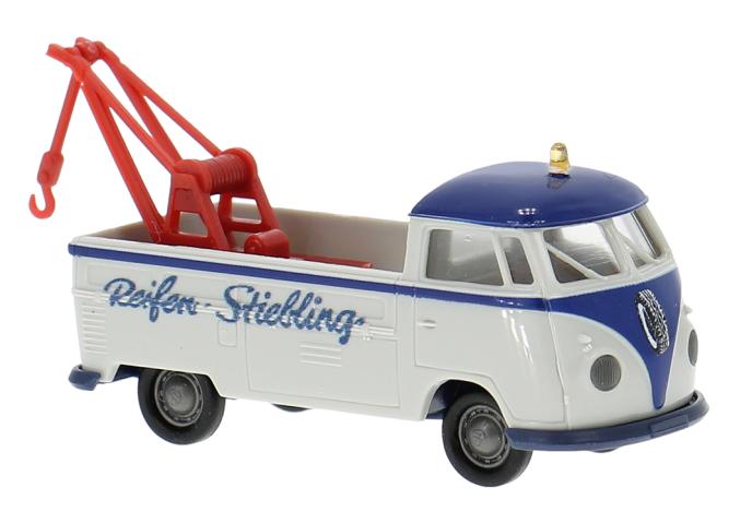 Brekina 32988 VW T1b Abschleppwagen, 1960, Reifen Stiebling
