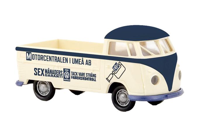 Brekina 32989 VW T1b Pritsche, 1960, Motorcentralen Umea