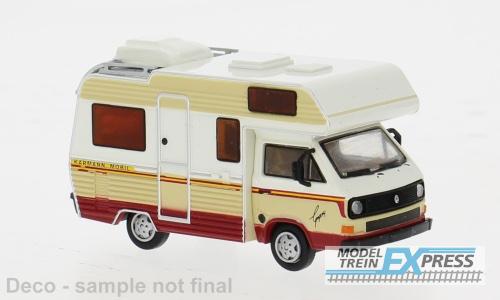 Brekina 33976 VW T3 Gipsy-Camper von Karmann, aufwändige Dekoration