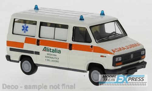 Brekina 34910 Fiat Ducato Bus 1982, Ambulanza Alitalia,
