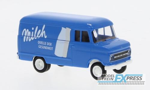 Brekina 35725 Opel Blitz Kasten B "Milch"