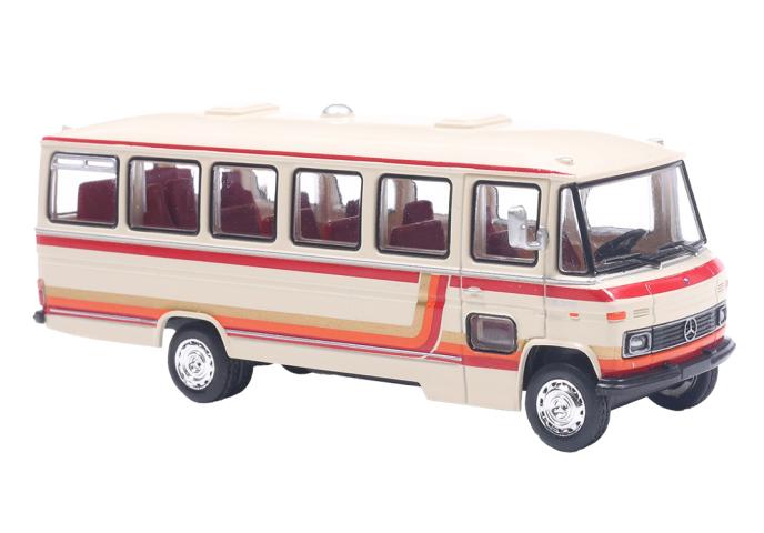 Brekina 36751 Mercedes O 309, hellbeige/rot, 1968, 1:87