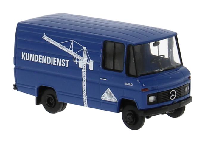 Brekina 36866 Mercedes L 406 D Kasten, 1967, Hochtief