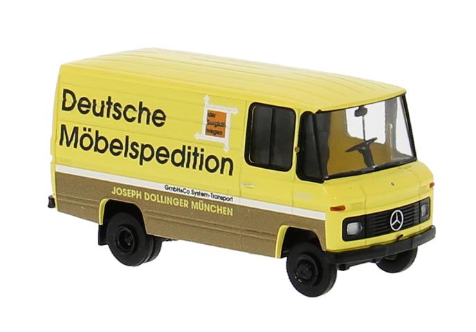 Brekina 36867 Mercedes L 406 D Kasten, 1967, Joseph Dollinger - DMS