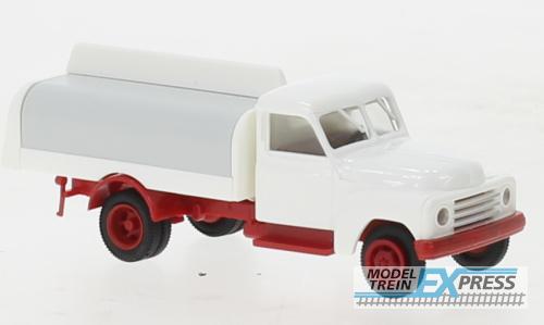 Brekina 37147 Hanomag L 28 Getränkeaufbau weiss, rot, 1950,