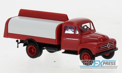 Brekina 38034 Borgward B 1500 Getränkeaufbau rot, schwarz, 1954,