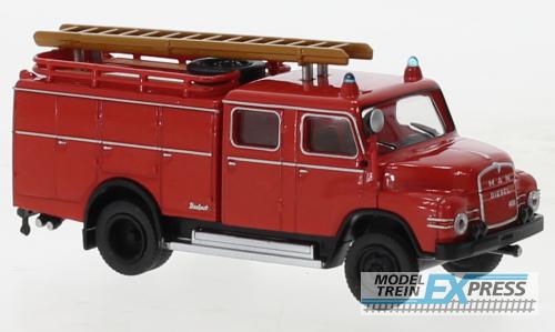Brekina 45130 MAN 450 HA TLF 16 rot, schwarz, 1960,