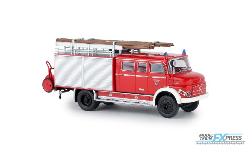 Brekina 47133 Mercedes LAF 1113 LF 16 mit Rolläden Feuerwehr Düsseldorf,