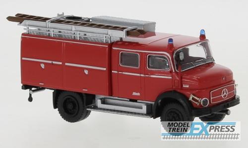 Brekina 47172 Mercedes LAF 1113 TLF 16 Aufbau Klappen rot, schwarz, 1970,