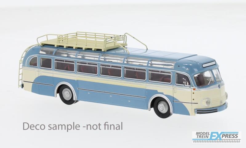 Brekina 50506 MB O 6600H Reisebus blau/weiß