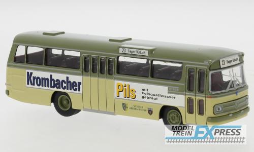 Brekina 52155 Mercedes O 302-11 RStn 1972, Siegen - Krombacher Pils,
