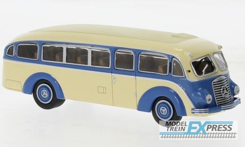 Brekina 52431 Mercedes LO 3500 beige, blau, 1936,