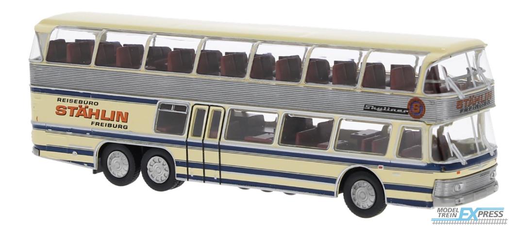 Brekina 58295 Neoplan NH22 DD des Reisebüros Stählin aus Freiburg