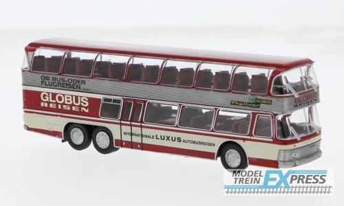 Brekina 58296 Neoplan NH 22 Skyliner "Globus-Reisen"