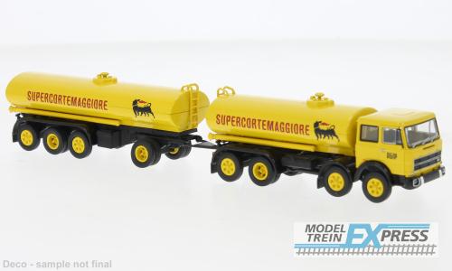 Brekina 58552 Fiat 691 Millepiedi Tankzug 1970, Agip,