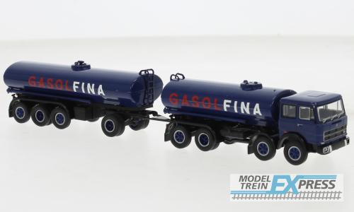 Brekina 58554 Fiat 691 Millepiedi Tankzug 1970, Gasol Fina,