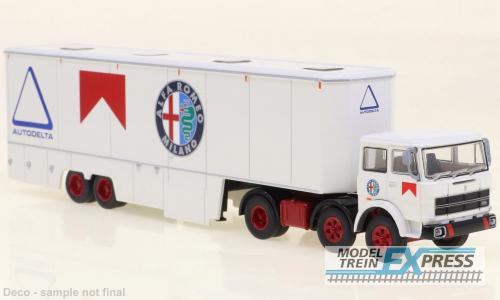 Brekina 58576 Fiat 691 T Renntransport-SZ 1977, Alfa Romeo,