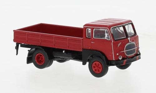 Brekina 58600 Brekina Starline, Fiat 642 Pritsche, rot/schwarz, 1962