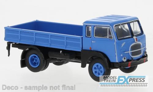Brekina 58601 Fiat 642 Pritsche blau, schwarz, 1962,