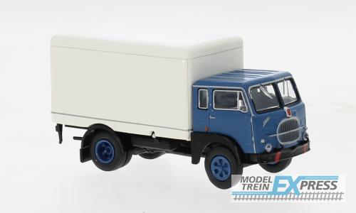 Brekina 58606 Fiat 642 Koffer blau, weiss, 1962,