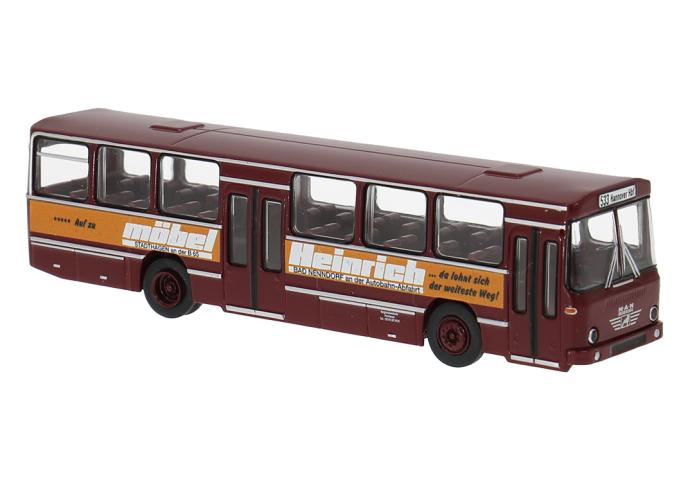 Brekina 59272 MAN-Büssing BS 120N, 1972, RVH - Möbel Heinrich