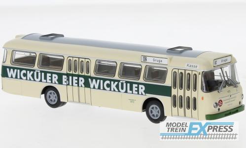 Brekina 59382 Büssing Senator 12 D 1962, EVAG - Wicküler Bier,
