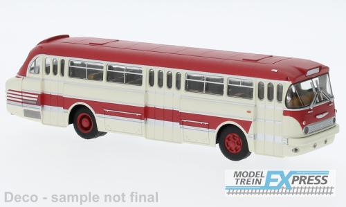 Brekina 59577 Ikarus 66 3-türig weiss, rot, 1965,