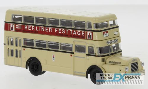 Brekina 61208 IFA Do 56 Bus 1960, BVG - Berliner Festtage,