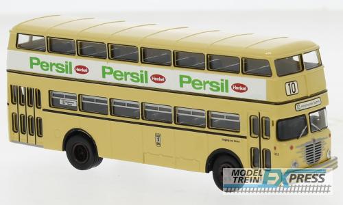 Brekina 61257 Büssing D2U Doppeldecker 1960, BVG - Persil,