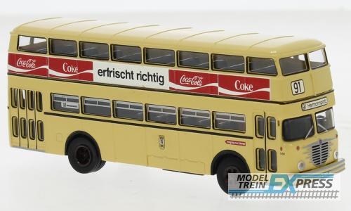 Brekina 61260 Büssing "Coca-Cola" der BVG