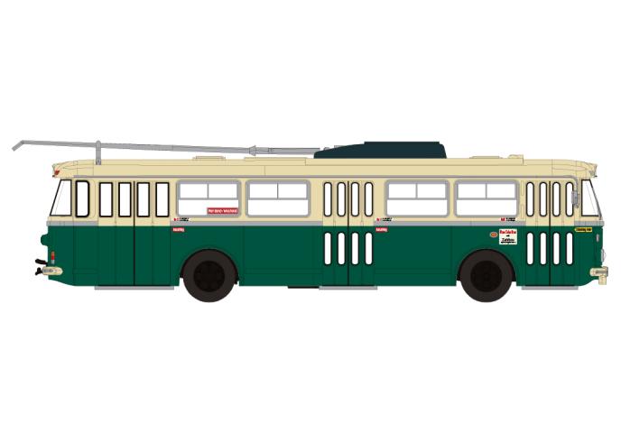 Brekina 61362 Skoda 9 TR, 1962, Eberswalde, 1:87