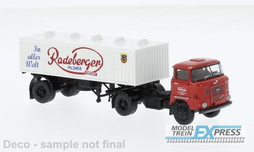 Brekina 71213 IFA W50 Biertank-Sattelzug "Radeberger"