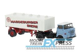 Brekina 71216 IFA W50 Bier-Sattelzug "Magdeburger"