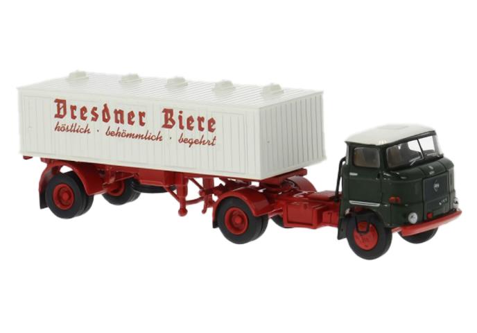 Brekina 71221 IFA W 50 Bier-SZ, 1965, Dresdner Biere, 1:87